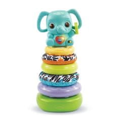 shumee VTECH BABY - Nino, Baby Elephant Stacko 3 v 1 (plast na bio báze)