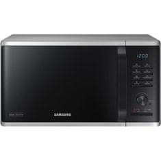 shumee SAMSUNG MS23K3555ES SOLO Mikrovlnná rúra 23L - 800 W - 20 programov - Čierno-strieborná