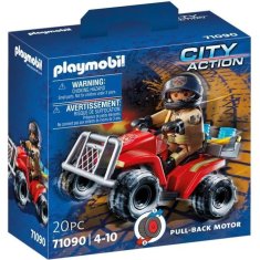 shumee PLAYMOBIL - 71090 - Požiarnik a štvorkolka