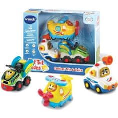 shumee VTECH - TUT TUT BOLIDES - Trio Loisirs Box (lietadlo + Formula 1 + autobus)