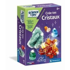 shumee CLEMENTONI Science & Jeu - Vytvára kryštály - Vedecká hra