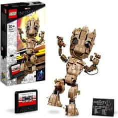 shumee LEGO Marvel 76217 Moje meno je Groot, minifigúrka Strážcov Galaxie 2