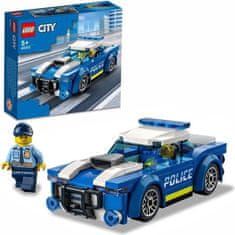 shumee LEGO 60312 Auto mestskej polície, hračka pre deti od 5 rokov s minifigúrkou dôstojníka, nápad na darček, séria Dobrodružstvá