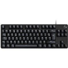 shumee LOGITECH G - Herná klávesnica - G413 TKL SE - mechanická, podsvietená, čierny hliník