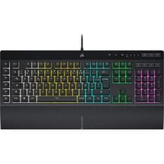 shumee CORSAIR K55 RGB PRO herná klávesnica, 5Z RGB, gumený kryt (CH-9226765-FR)