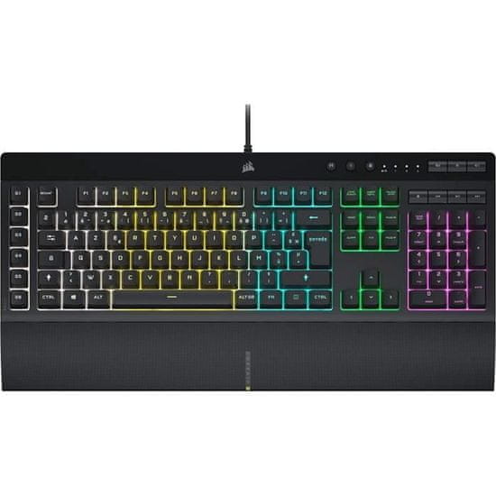 shumee CORSAIR K55 RGB PRO herná klávesnica, 5Z RGB, gumený kryt (CH-9226765-FR)