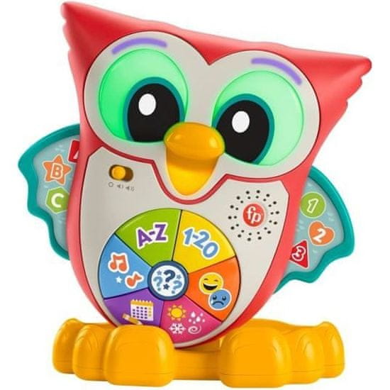 shumee FISHER-PRICE – Elisabeth The Owl – hračka pre skoré učenie – 18 mesiacov a +