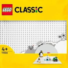 shumee LEGO 11026 Classic White stavebná doska 32x32, základňa na stavbu, zostavenie a vystavenie