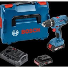 shumee Vŕtačka/skrutkovač BOSCH PROFESSIONAL GSR 18V-21 + 2 batérie 2,0Ah + GAL 18V-40 L-BOXX