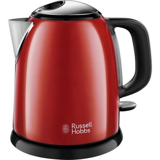 shumee RUSSEL HOBBS - 24992-70 - Colors plus červená kompaktná rýchlovarná kanvica 1 l