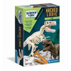 shumee CLEMENTONI Archéo Ludic - T-Rex Phosphorescent - Science & Jeu