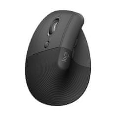 shumee Logitech Lift Left Ergonomická vertikálna bezdrôtová myš pre ľavákov, USB Bluetooth alebo Logi Bolt prijímač, tichá