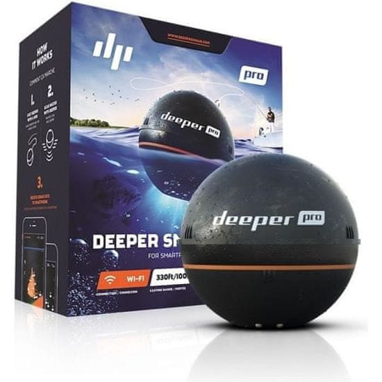 shumee Prenosný sonar DEEPER Pro Connected