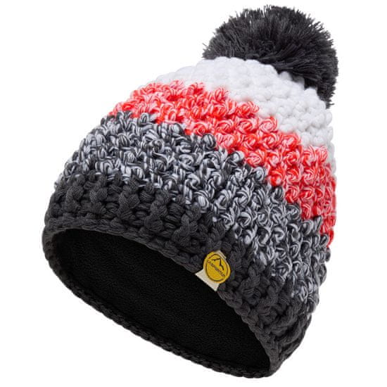 La Sportiva Čiapka La Sportiva Terry Beanie W Carbon/Cherry Tomato