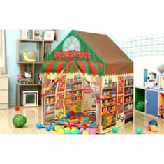 HOMESTYLING Detský stan na hranie 95 x 72 x 102 cm SUPERMARKET KO-SP5000010supe