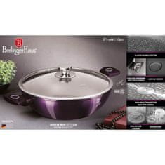 Berlingerhaus Panvica WOK s titánovým povrchom 30 cm Purple Eclipse Collection BH-7114