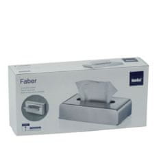 Kela Kozmetický box na vreckovky FABER nerez KL-22860