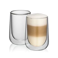 Kela Pohár na latte macchiato FONTANA súprava 2 ks 250 ml KL-12405