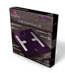 Berlingerhaus Osobná váha Smart s telesnou analýzou 150 kg Purple Metallic Line BH-9223