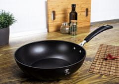 Berlingerhaus Panvica WOK s titánovým povrchom 28 cm Black Professional Line BH-6126