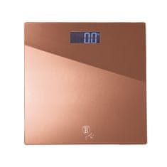 Berlingerhaus Digitálna osobná váha 150 kg Rosegold Metallic Line