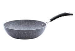 Berlingerhaus Wok s mramorovým povrchom 28 cm Gray Stone Touch Line BH-1159