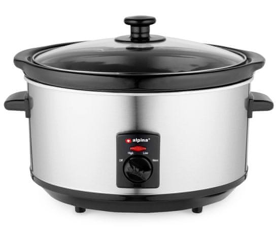 Alpina Pomalý hrniec Slow Cooker 3,5 l 240WED-218170