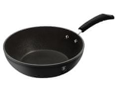 Berlingerhaus Panvica WOK s titánovým povrchom 28 cm Black Professional Line BH-6126