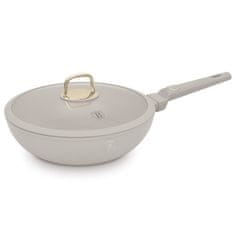 Panvica WOK s titánovým povrchom a pokrievkou 28 cm Sahara Collection BH-8064