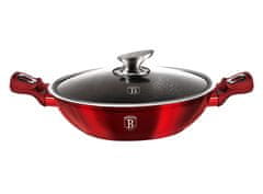 Berlingerhaus Wok s pokrievkou 30 cm Burgundy Edition BH-7110