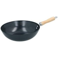 Oceľová panvica Wok s nepriľnavým povrchom 30 cm ED-224177