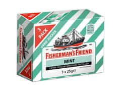 Fisherman's Friend  cukríky mätové bez cukru 3x25g