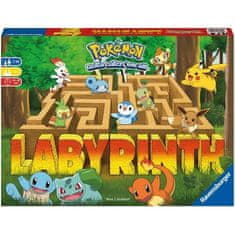 shumee POKEMON Labyrinth - Ravensburger - Rodinná stolová hra - Honba za pokladom - 2 až 4 hráči vo veku 7 rokov