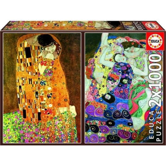 shumee EDUCA - 18488 - 2x1000 Gustav Klimt