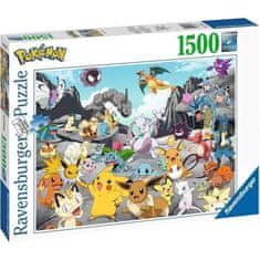 shumee Puzzle 1500 p - Pokémon klasika