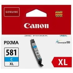 shumee CANON CLI-581C XL vysokovýkonná atramentová kazeta - azúrová