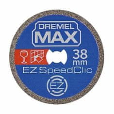 shumee Vysokopevnostný diamantový kotúč Dremel Max S545 EZ SpeedClic - tvrdé materiály ø38 mm