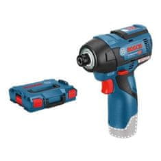 shumee BOSCH PROFESSIONAL Aku rázový skrutkovač 12V GDR 12V-110 solo Click & Go, L-BOXX