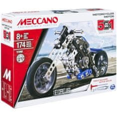 shumee MECCANO Box s 5 modelmi motocyklov