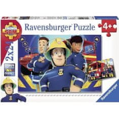 shumee SAM THE FIREFIGHTER Puzzle Sam pomáha, keď to potrebujete 2x24 ks