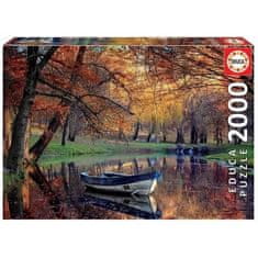 shumee EDUCA - Puzzle - 2000 Loď na jazere