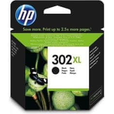 shumee Originálna čierna atramentová kazeta HP 302XL s vysokou výťažnosťou pre HP DeskJet 2130/3630 a HP OfficeJet 3830 (F6U68AE)