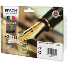 shumee EPSON Multipack T1626 - Plniace pero - čierne, azúrové, purpurové, žlté