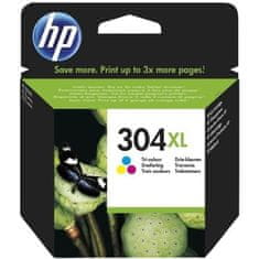 shumee Originálna trojfarebná atramentová kazeta HP 304XL pre HP DeskJet 2620/2630/3720/3730 (N9K07AE)