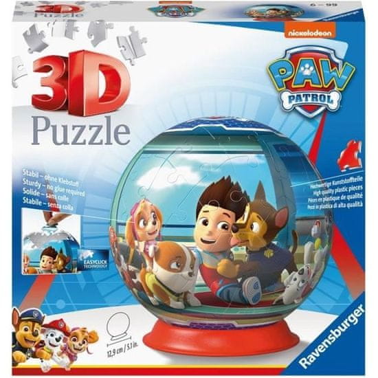 shumee PAT'PATROUILLE 3D puzzle 72 ks