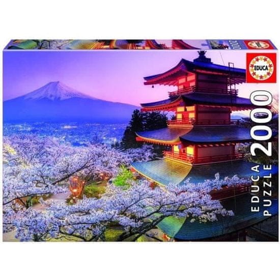 shumee EDUCA Puzzle 2000 dielikov - Mount Fuji, Japonsko