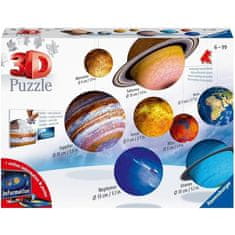 shumee 3D puzzle solárnej sústavy RAVENSBURGER