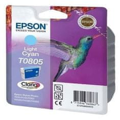 shumee Svetlá azúrová atramentová kazeta Epson T0805 Colibri