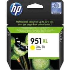 shumee Originálna žltá atramentová kazeta HP 951XL s vysokou výťažnosťou pre HP OfficeJet Pro 251dw / 276dw / 8100/8600 (CN048AE)