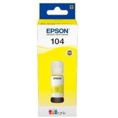 shumee Náplňová súprava atramentu EPSON Epson EcoTank 104 – žltá – atramentová tlačiareň – 7 500 strán – 1 ks.